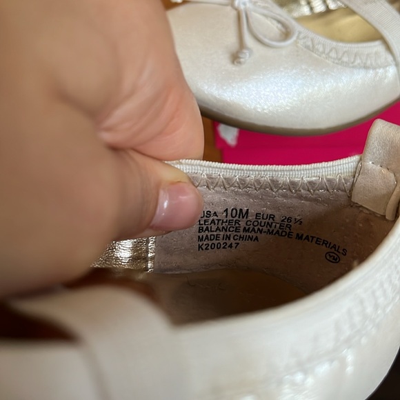 Nina Esther-T Ivory Pearlized Girl’s Shoes - Picture 7 of 8